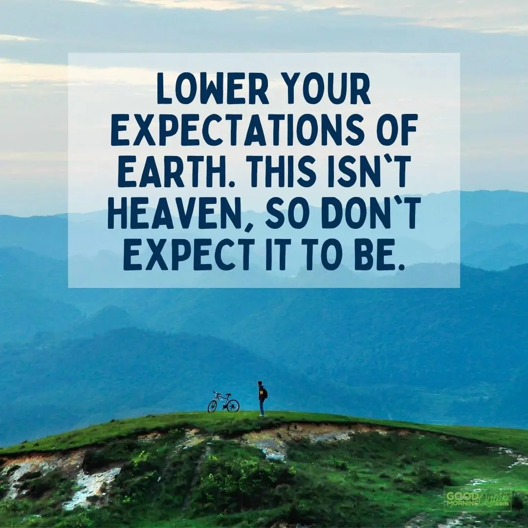 lower your expectations funny wisdom quote